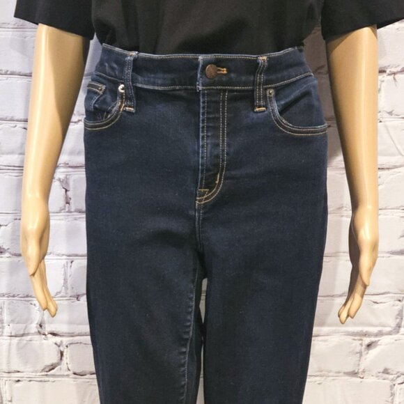 J.Crew Factory - Dark wash stretch slim jeans - Picture 4 of 11